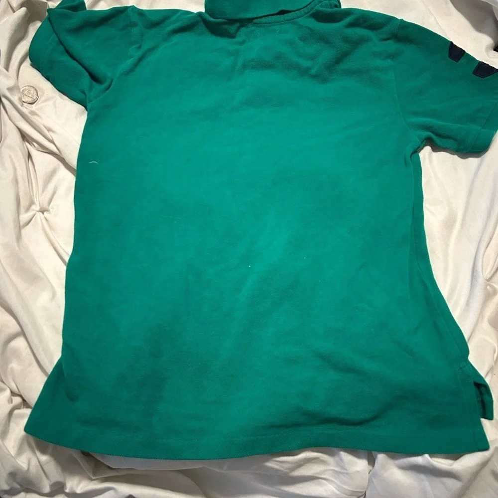 Ralph Lauren Polo shirt. Boys 10/12 Great condition. Brighter than photos.